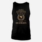 Deutschland-Brasilien Unisex TankTop mit Herz, Witziges Motiv