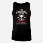 Österreichisches Stolz-Unisex TankTop, Totenkopf-Design mit Spruch