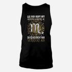 Scorpion Sternzeichen Unisex TankTop mit einfarbigem Motiv, Astrologie Tee