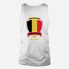 Belgien-Fan Unisex TankTop Aber ich bin ein Belgier für Fußballfans
