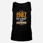 1987 Geburtsjahr Legenden Deutsche Deutschland TankTop