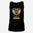 Adler Motiv Herren Unisex TankTop mit Aarau Spruch - Stolz & Stark