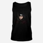 Anime-Charakter-Design Herren Unisex TankTop, Schwarz, für Fans