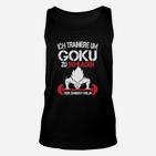 Anime-Inspiriertes Fitness Unisex TankTop, Motivation Goku & Krillin