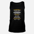 August-Geburtstag Damen Unisex TankTop, Birthday Feuer-Design