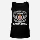 Banja Luka Unisex TankTop mit Lustigem Spruch - Therapie Ersatz