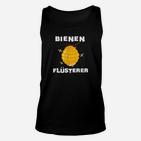 Bienenflüsterer Schwarzes Unisex TankTop mit Bienenkorb-Design