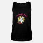 Boo-uhnicorn Schwarzes Unisex TankTop, Halloween Geister Einhorn Design