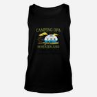 Camping Opa Im Herzen Jung Lustiges Unisex TankTop für Großväter