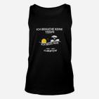 Camping-Therapie Lustiges Unisex TankTop für Outdoor-Fans