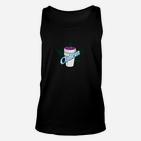 CoolBean Unisex TankTop mit Cupcake-Motiv für Damen und Herren