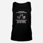 Coole Biker Opa Unisex TankTop, Alter Mann Spruch für Motorradfans