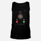 Darts ruft an Muss Gehen Unisex TankTop, Lustiges Dartspieler Motiv