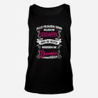 Dezember-Geburtstags-Unisex TankTop für Damen, Schwarzes Motiv-Unisex TankTop