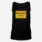 Düsseldorf Statt Köln Unisex TankTop für Stadtliebhaber