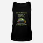 Echte Frauen Camping Damen Unisex TankTop, Lustiger Spruch Camper Unisex TankTop