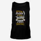 Echte Mädchen spielen Basketball Damen-Unisex TankTop, Sportliches Statement in Schwarz