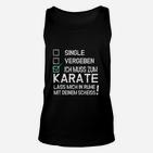 Einzelnes Vergebes Karate- TankTop
