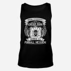 Eishockey Motto Unisex TankTop mit deutschem Spruch, Sport Fan Bekleidung