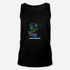 Farbenfrohes Designer-Unisex TankTop 'Color Your Life', Abstrakter Kunstdruck