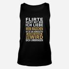 Flirte Nicht Mit Mir November Mädchen TankTop