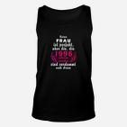 Frauen Geburtsjahr 1996 Unisex TankTop, Perfektions-Jahrgang Spruch Tee