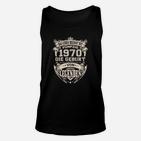 Geburtsjahr 1970 Vintage Unisex TankTop, Legenden Geburt Slogan