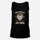 Geburtsmonat Oktober Herren Unisex TankTop - Kein Mann ist Perfekt Design