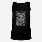 Gothic Herz Schwarzes Unisex TankTop mit Bloodboy Grafik, Gruseliges Design