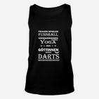 Göttinnen Spielen Darts Damen Unisex TankTop, Dart Enthusiasten Mode