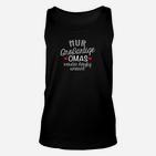 Großartige Omas Unisex TankTop, Schwarzes Tee mit Spruch für Großmütter