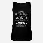 Großartige Väter zum Opa befördert Unisex TankTop, Lustiges Unisex TankTop für werdende Großväter