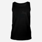 Herren Unisex TankTop Schwarz, Grafisches Länderdesign, Modisch