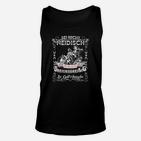 Herren Unisex TankTop 'Sei nicht neidisch - Dreißigunddreißig', Schwarzes Spruch-Unisex TankTop