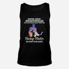 Hockey-Mutter Unisex TankTop: Stolz & Unterstützung Design, Spruch Motiv