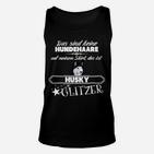 Husky Glitzer Unisex TankTop, Lustiges Design für Hundebesitzer