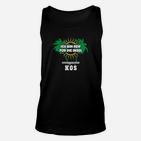 Ich bin reif für die Insel Kos Unisex TankTop, Urlaubsmotiv Schwarz