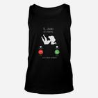 Judo-Motiv Unisex TankTop IL JUDO mi chiama...e io devo andare!, Schwarz Kampfsport Tee