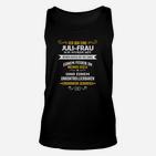 Juli Geburtstag Frauen Unisex TankTop, Schwarz mit Aufdruck