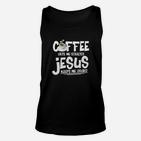 Kaffee Und Jesus Christliche Lustig TankTop