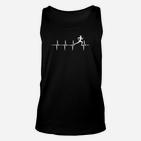 Lauen Für Läufer  Jogger Herzschlag Ekg Motiv TankTop