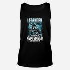 Legendäres September Geburtstags-Herren Unisex TankTop, Drachen Design