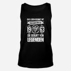 Legenden 1963 Geburtstags-Unisex TankTop, Das Leben Beginnt mit 60