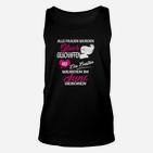 Lustiges Damen Unisex TankTop 'Besten im Juni Geboren', Spruch Design