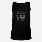 Lustiges Flamingo-Unisex TankTop mit individuellem Spruch für Gruppen