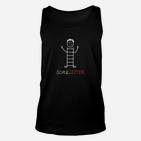 Lustiges Schulleiter Unisex TankTop mit Strichmännchen-Design, Witziges Lehrer Unisex TankTop