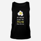 Lustiges Spruch-Unisex TankTop My English is Not the Yellow from the Egg, Witziges Englischlehrer Hemd
