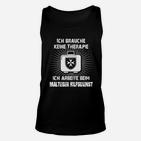 Malteser Hilfsdienst Unisex TankTop Keine Therapie nötig, Humor für Mitarbeiter