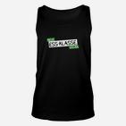 Neue Ess-Klasse Vegan Schwarzes Unisex TankTop, Pflanzenbasiertes Motiv