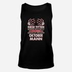 Oktoberfest Geburtstags-Unisex TankTop für Männer, Oktober Mann Design